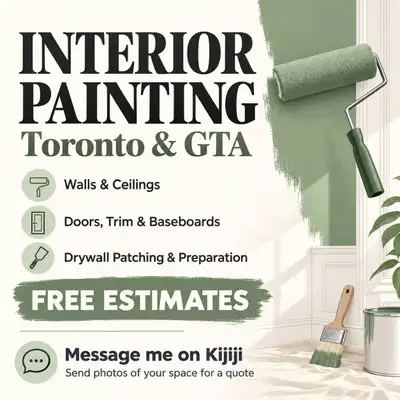 Professional Interior Painting - Toronto & GTA | Free estimate, View more