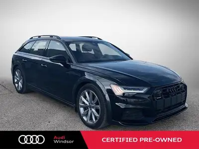 This Audi A6 allroad boasts a Intercooled Turbo Gas/Electric V-6 3.0 L/183 engine powering this Auto...