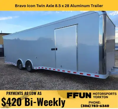 PRICE DOES NOT INCLUDE PDI/ FFUN ADVANTAGE/ TAXES ICON is the exceptional trailer that has it all in...