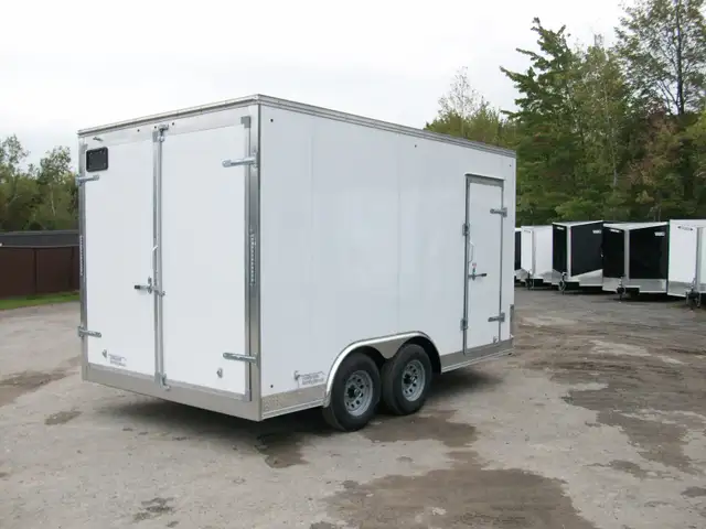 2025 Weberlane CARGO 8'.6 X 14' V-NOSE 7'.6 HT CONTRACTEUR MUR,T in Cargo & Utility Trailers in Laval / North Shore - Image 8