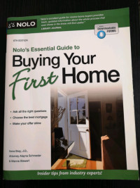 Essential Guide to Buying Your First Home:Like Brand New Book