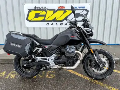 URBAN ADVENTURE BUILD CALL/TEXT 403-230-1920The 2025 Moto Guzzi V85 Strada offers a unique urban-foc...