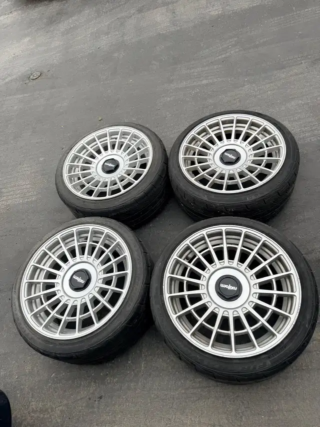 255/35/18 rotiform LASR 5x114.3 5x100 subaru wrx sti honda civic in Tires & Rims in Mississauga / Peel Region - Image 7