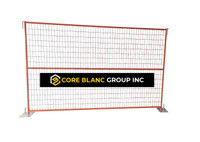 Temporary Fencing Panels - Core Blanc  Group - Kennel Fence