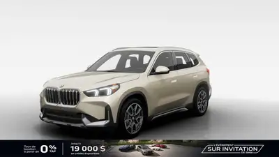 BMW Laval vous présente la puissante B*MW X1 xDrive28i 2026*. La nouvelle BMW X1 a la sportivité et...