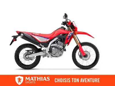 Concessionnaire des véhicules neufs et d'occasion. Double-usage HONDA CRF300L ABS 2025 La moto CRF30...