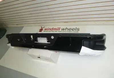 Chevrolet Sierra 2020 - 2024 Chevrolet Silverado or GMC Sierra 2500/3500 Black Rear Bumper Multi-Fit...