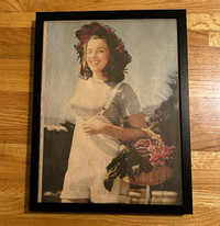 REDUCED! $45 to $35: Marilyn Monroe ‘Picking Flowers’ Wall Art