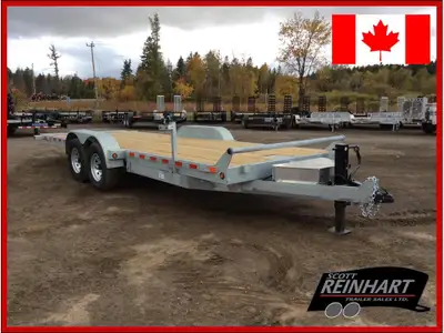 2027 Canada Trailers 80x20 7 Ton Galvanized Hydraulic Tilt Trailer 15,120LB GVWR, 2 7000LB Axles wit...