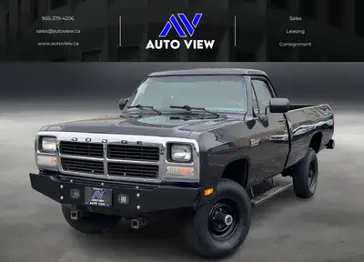 Welcome to Auto View! JUST LANDED!! 1993 Dodge Ram 250!! **RESTORED** **ALL STOCK**NO MODIFICATIONS*...