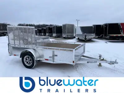 Canadian Mennonite Built Single Axle Aluminum Utility Trailer is $3,910.00 or $78.20/month! Ord: E18...