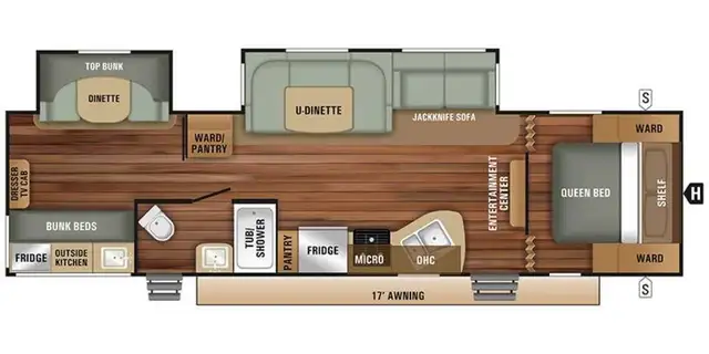 2019 Starcraft 31BHU in Travel Trailers & Campers in St. Albert - Image 3