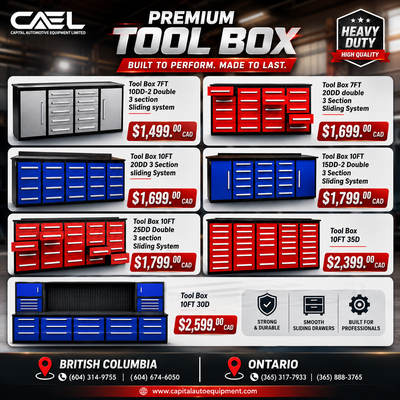 CAEL Scissor Lifts Built for Strength, Safety & Performance! Upgrade your shop or garage with CAEL-c...