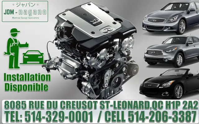 Nissan Sentra Nissan Versa Note Transmission CVT 1.6 1.8 4 cyl dans Transmission et train roulant dans Laval/Rive Nord - Image 3