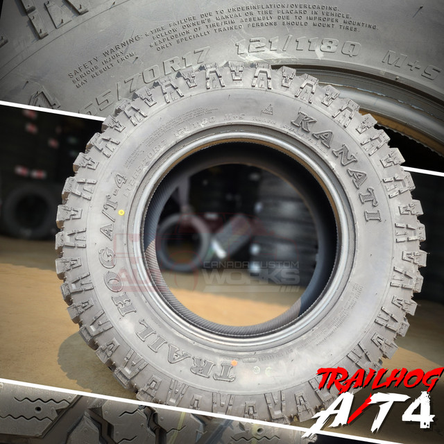 NEW!! TRAILHOG A/T4! LT265/70R17 M+S - Other Sizes Available!! in Tires & Rims in Kelowna - Image 3