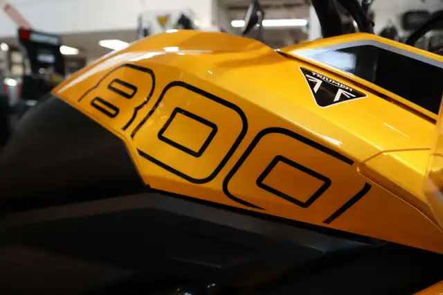 2025 Triumph Tiger Sport 800 Cosmic Yellow/Sapphire Black in Street, Cruisers & Choppers in Edmonton - Image 4