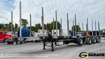 Trailer - # STOCK: R-37009 2014 DELOUPE 49' LOG TRAILER REMORQUE À BILLOTS 2014 DELOUPE 49' LOG TRAI...
