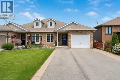 Welcome To 56 Golden Acres Drive In The Heart Of Smithville, A Fantastic 4-Level Backsplit Semi-Deta...