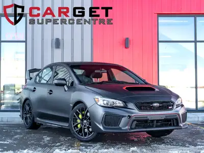 Carget Supercentre is proud to present this 2018 Subaru WRX STi! EXTERIOR: CRYSTAL BLACK SILICA (MAT...
