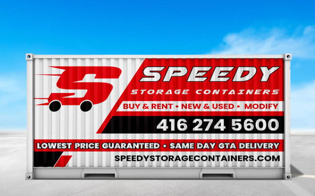 LOWEST PRICE SHIPPING CONTAINERS • BUY / RENT/ SALE • NEW/ USED in Storage Containers in Oshawa / Durham Region