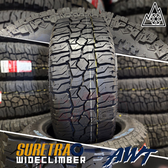 BRAND NEW Snowflake Rated AWT! 33X12.50R20 $1290 FULL SET in Tires & Rims in Edmonton - Image 4