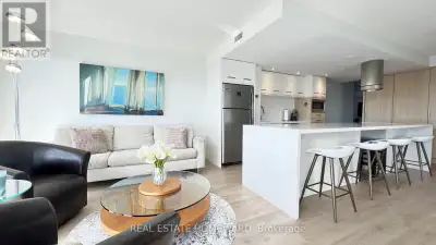 Fully Furnished - Utilities Included! Experience elevated waterfront living at Suite 1512 - 38 Dan L...