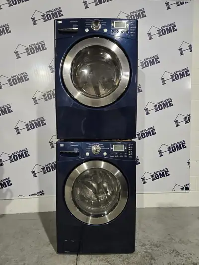 Used LG Washer & Dryer Blue WM2688HNMA & DLEX8388NM 27″, View more