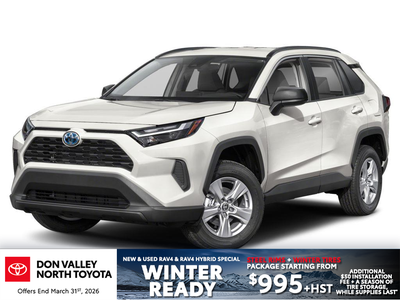 WAS: $44588 NOW: $44288 plus taxes and licensing feesThe 2025 Toyota RAV4 Hybrid LE delivers outstan...