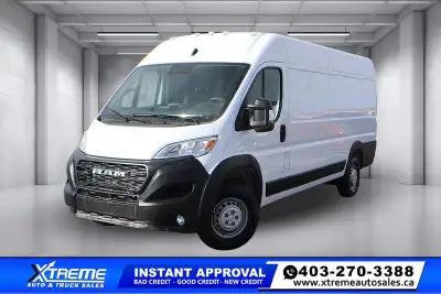 2025 Ram ProMaster 3500 Cargo Van High Roof 159 IN. EXT Welcome to Xtreme Auto & Truck Sales Your Ca...