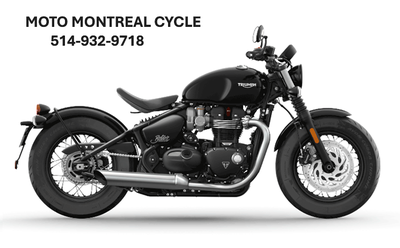 2 ANS GARANTIE/2 YEAR WARRANY Caractéristiques principales de la Triumph Bonneville Bobber 2023 : Mo...