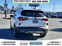 Recent Arrival! White 2021 Kia Seltos SX Turbo For Sale, Bridgewater AWD 7-Speed Automatic I4 Clean... (image 6)