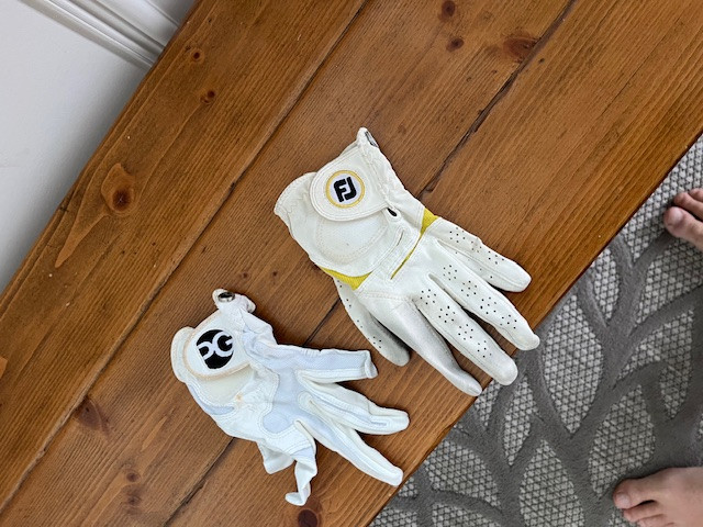 golf bag & 2 golf gloves in Golf in Winnipeg - Image 2