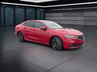 Experience the thrill of driving with the stunning red 2018 Acura TLX Elite A-Spec Sedan, powered by... (image 1)