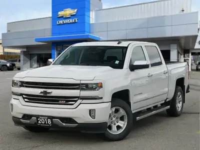 2018 Chevrolet Silverado 1500 LTZ Strong, reliable, and nicely equipped this one-owner, no-accident...