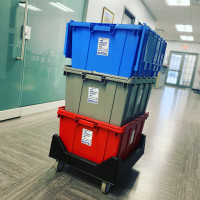 Rent Plastic Moving Boxes Starting at $0.75 per Box per Week