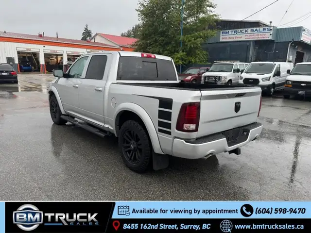 2013 Ram 1500 Sport / Crew Cab / 5'7" Box / 4x4 / Leather in Cars & Trucks in Delta/Surrey/Langley - Image 9