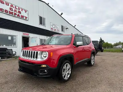 WARRANTY INC, REMOTE START, LEATHER, NAV, HEATED SEATS/WHEEL The 2015 Renegade, shown here in Red, c...