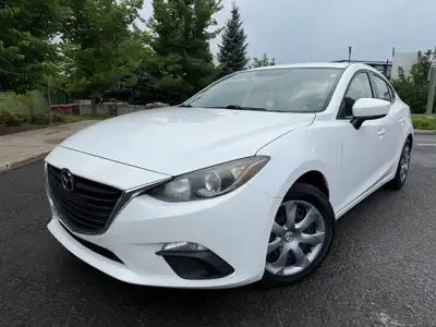 2015 MAZDA 3 , MANUEL , 163.000 KM , 4 CYLINDRES 2.5 LITRES , BLUETOOTH TELEPHONE , SIÈGES CHAUFFANT...