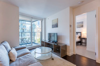 1BR Apartment at Telus Gardens in DT. Furnished. Wifi Incl.