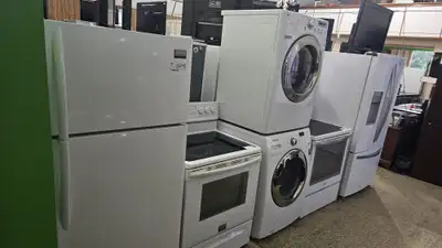 Électroménager neuf, usager et boites ouverte., View more