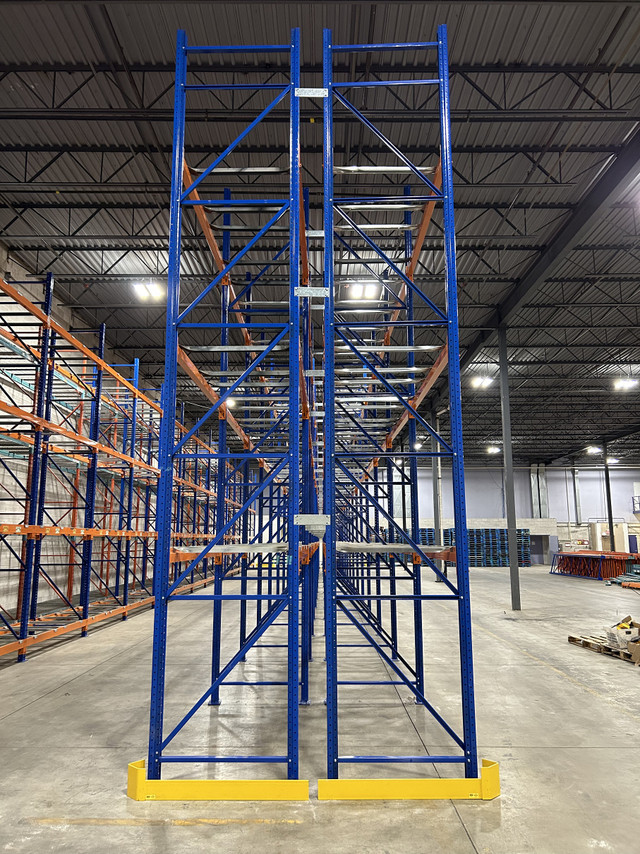 20' x 42" HD 13ga redirack end frames Uprights pallet racking in Industrial Shelving & Racking in Mississauga / Peel Region - Image 3