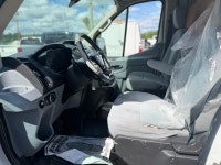 2016 Ford Transit Cargo Van Medium roof with 3.7L V6 engine, auto ac, bluetooth, shelves inside, pow... (image 7)