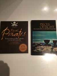 Pirate Treasure Books. Pieces of Eight. Diving.