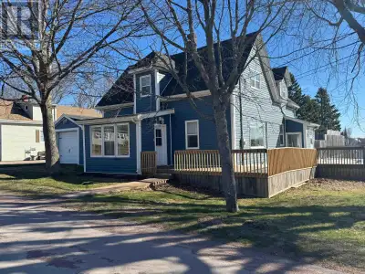 Check out this wonderful 2 storey character home sitting high on the hillside over looking the Town...