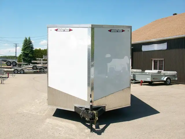 2025 Weberlane cargo 8'.6'' x 14' v-nose 2 essieux 5200lb. CONTR in Cargo & Utility Trailers in Laval / North Shore - Image 3