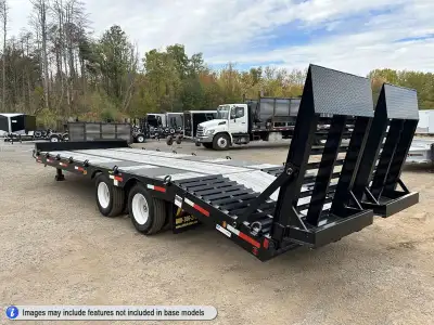 Miska Heavy Equipment Air Brake Float Trailers Built right here at our factory in Hamilton, Ontario...
