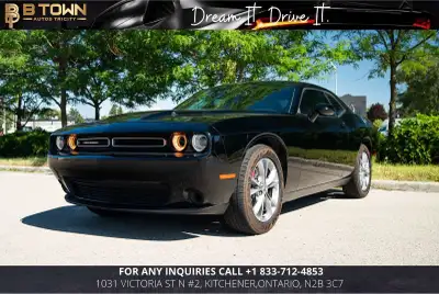 2021 Dodge Challenger SXT AWD delivers classic American muscle styling, everyday comfort, and strong...