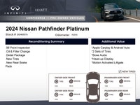The 2024 Nissan Pathfinder Platinum serves as the ultra-premium flagship of the Pathfinder lineup, f... (image 1)