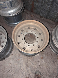 14 x 22.5 Aluminum Rims 2" Outset