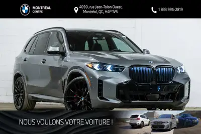 *English below* *Français:* Ce BMW X5 xDrive40i 2024 affichant 25 121 km, provenant d'un seul propri...
